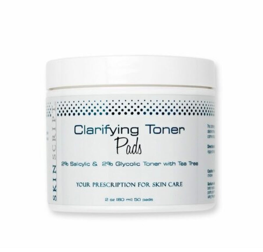 Skin Script Clarifying Toner Pads